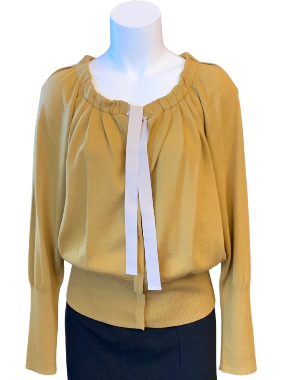 Elie Tahari Fine-knit Cardigan.